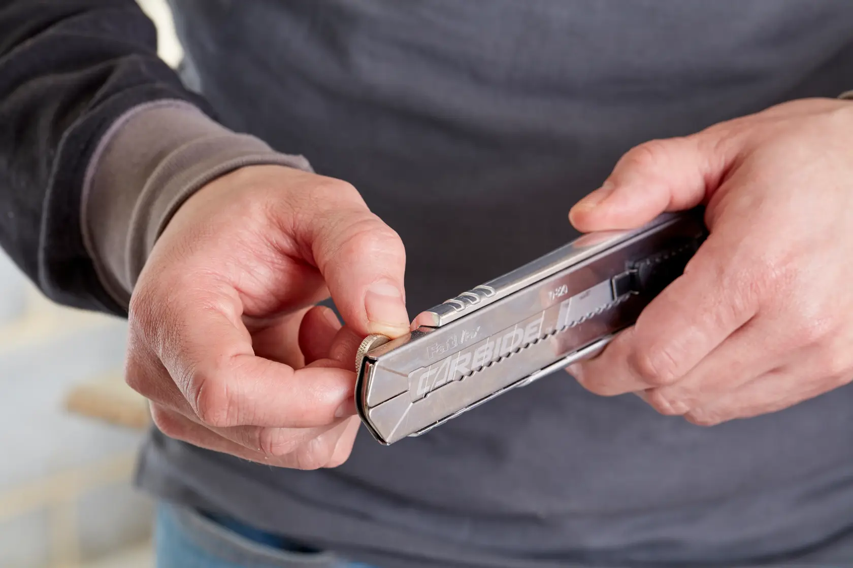 STANLEY® FATMAX® Cutter 25 Mm Quick Snap – Bouton Poussoir