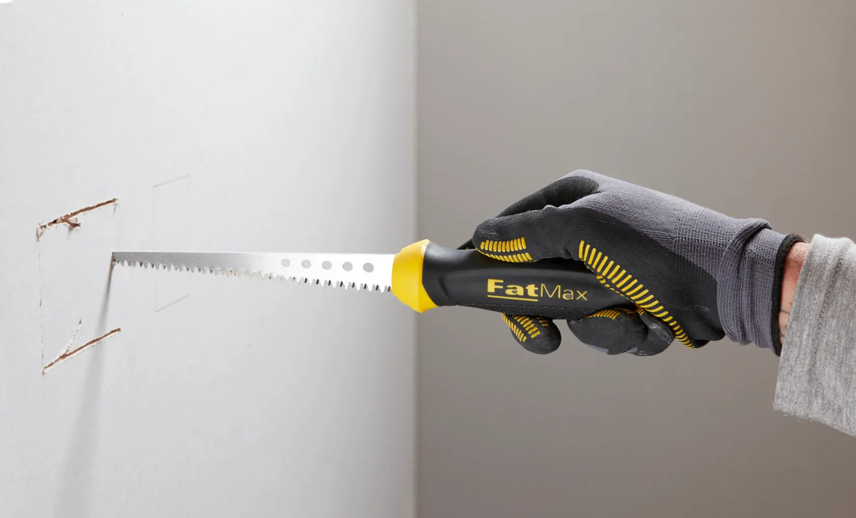 STANLEY® FATMAX® Scie À Guichet Spéciale Panneaux De Plâtre 150 Mm, 7 Dents/Pouce