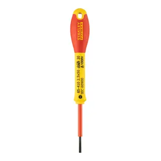 STANLEY FATMAX Insulated Slotted 2.5mm x 50mm Screwdriver 0-65-410
