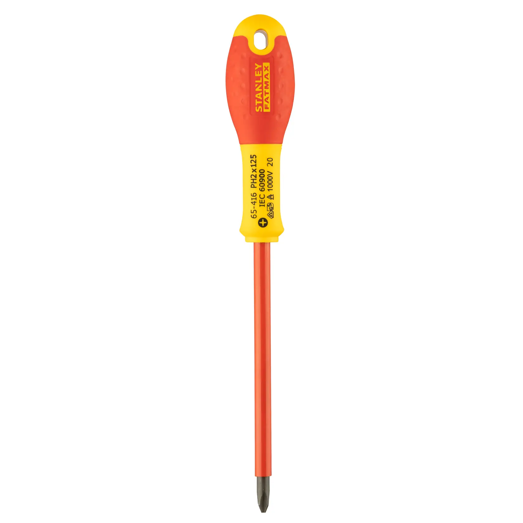 STANLEY FATMAX Insulated Phillips PH2 x 125mm Screwdriver 0-65-416