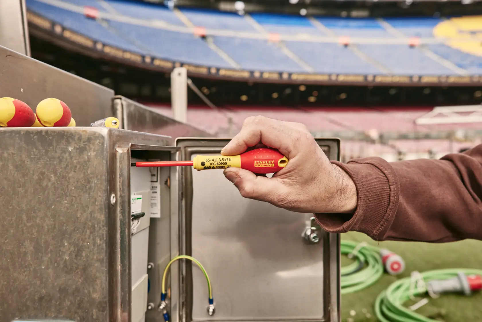 STANLEY FATMAX 6 piece Insulated Slotted Pozidriv Screwdriver Set