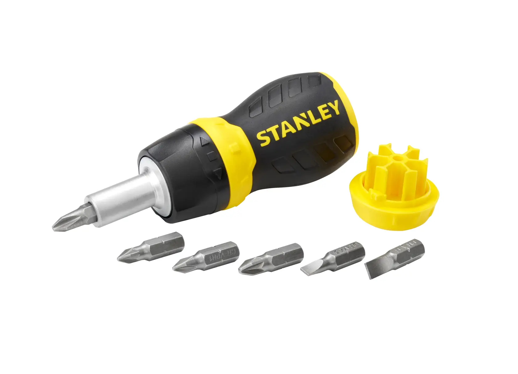 Tournevis boule à cliquet, multi-embouts, STANLEY®
