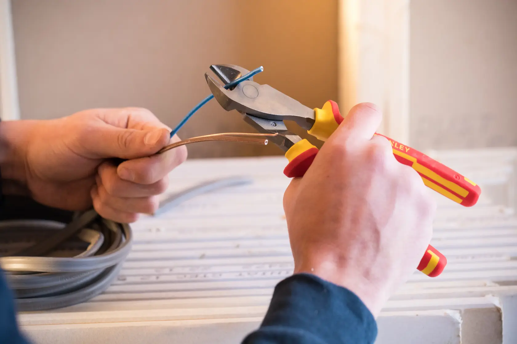 STANLEY® FATMAX® Pince Coupante Diagonale Isolée 1000v 200 Mm