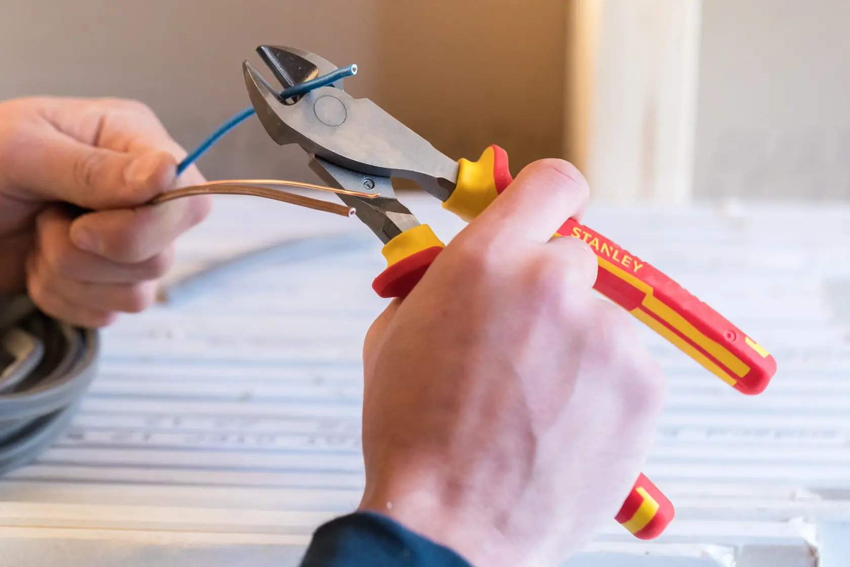 STANLEY® FATMAX® Pince Coupante Diagonale Isolée 1000v 200 Mm