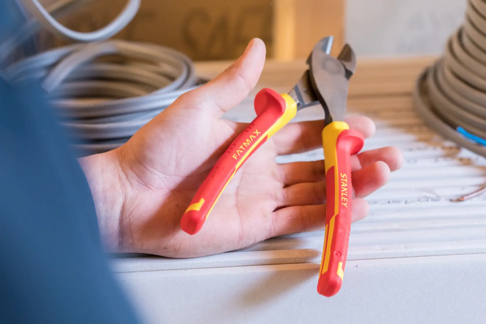 STANLEY® FATMAX® Pince Coupante Diagonale Isolée 1000v 200 Mm