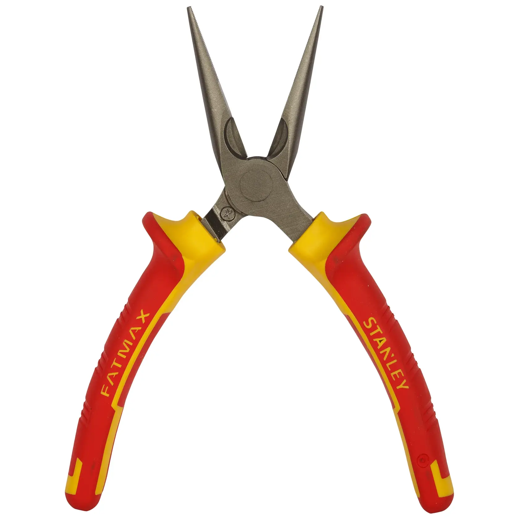 STANLEY® Pince A Becs 1/2 Ronds Longs 160-Mm Isolee 1000v