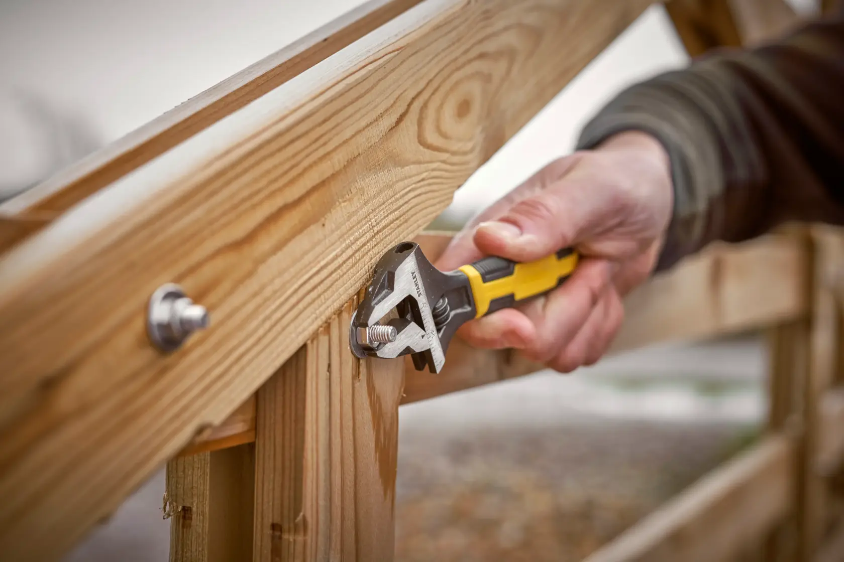 STANLEY® Clé À Molette Bi-Matière  150 Mm