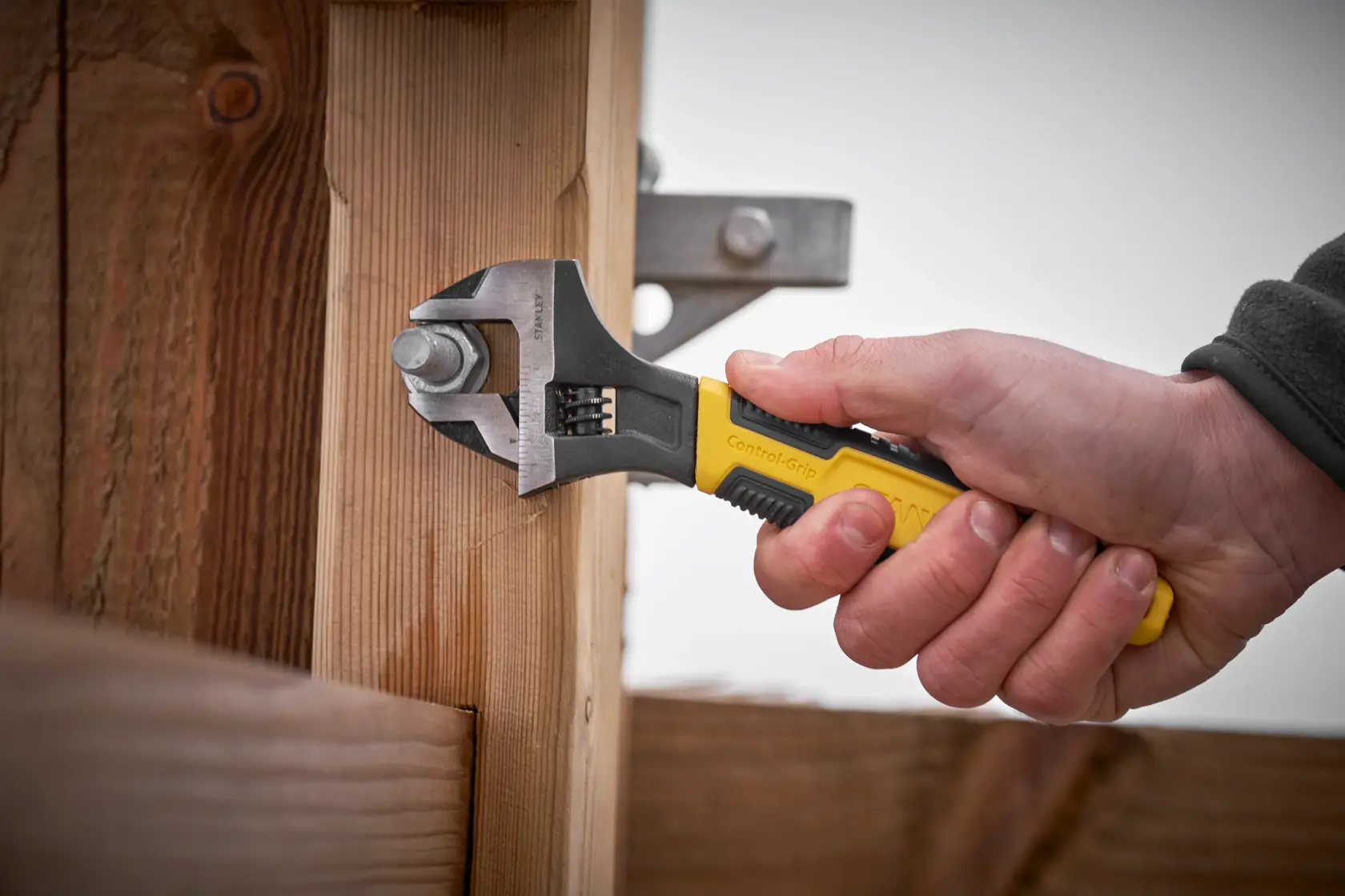 STANLEY® Clé À Molette Bi-Matière  200 Mm