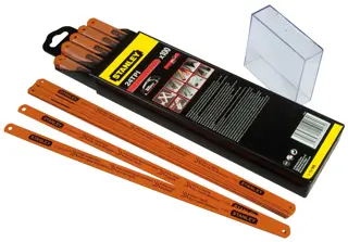 STANLEY® Lame De Scie À Métaux Rubis Hss Moly , 300 Mm, 24 Dents/Pouce (Boîte De 100)