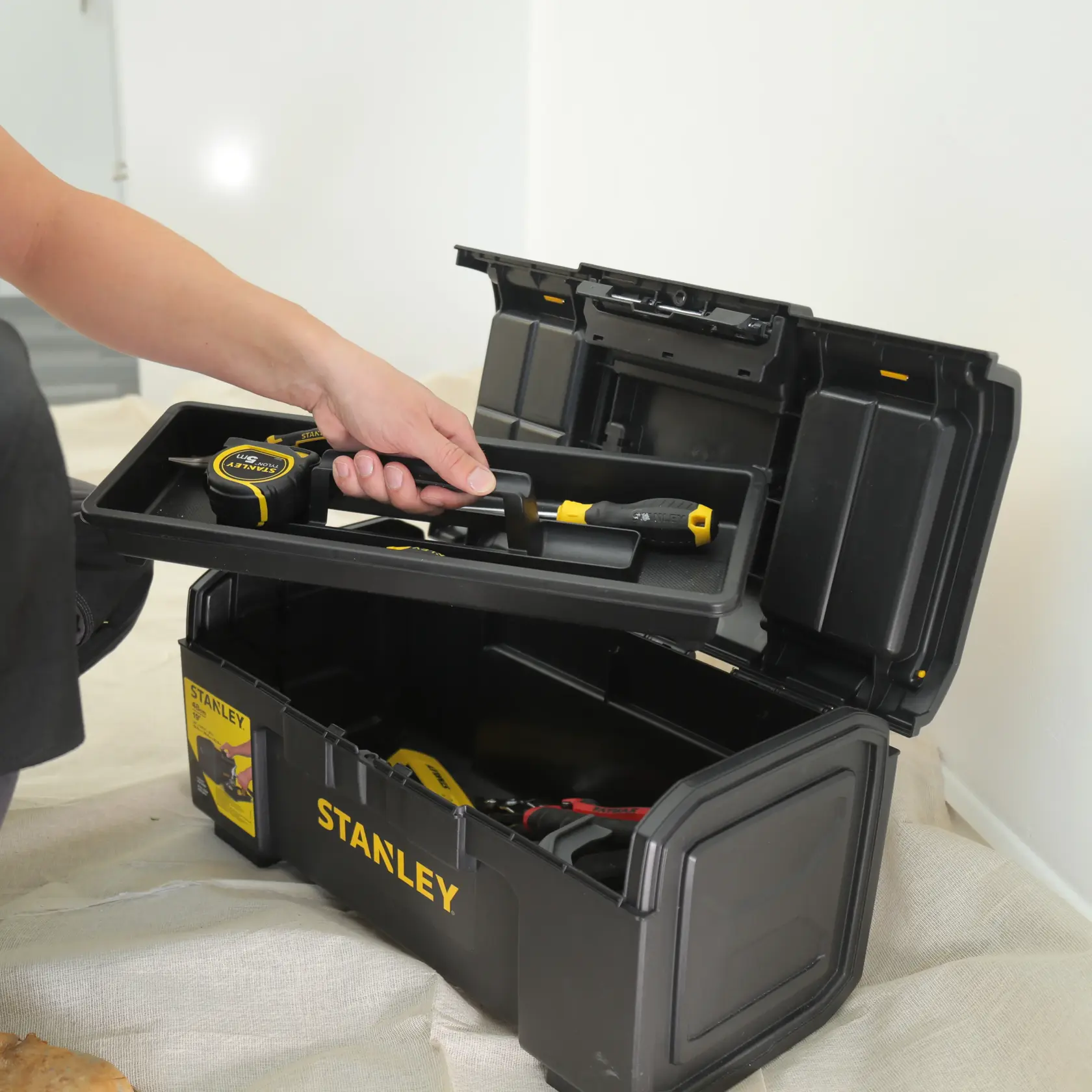 STANLEY 19 in. One-Touch Tool Box  with Drawer