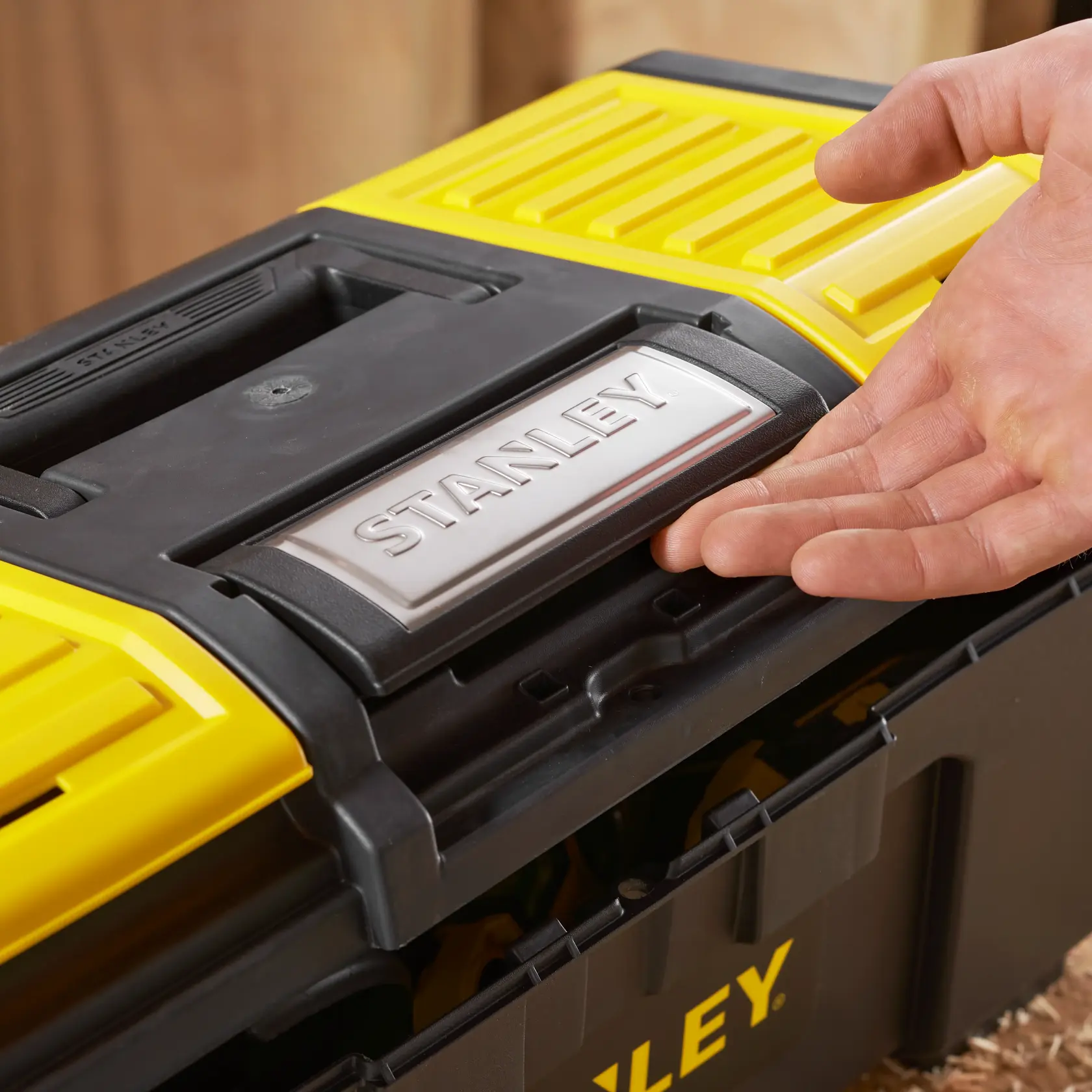 STANLEY 19 in. One-Touch Tool Box  with Drawer