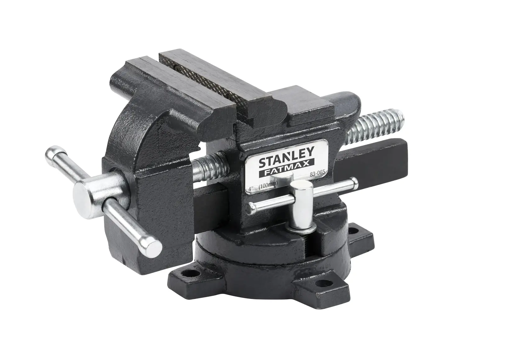 Stanley 100Mm/4" Light Duty Vice Side View