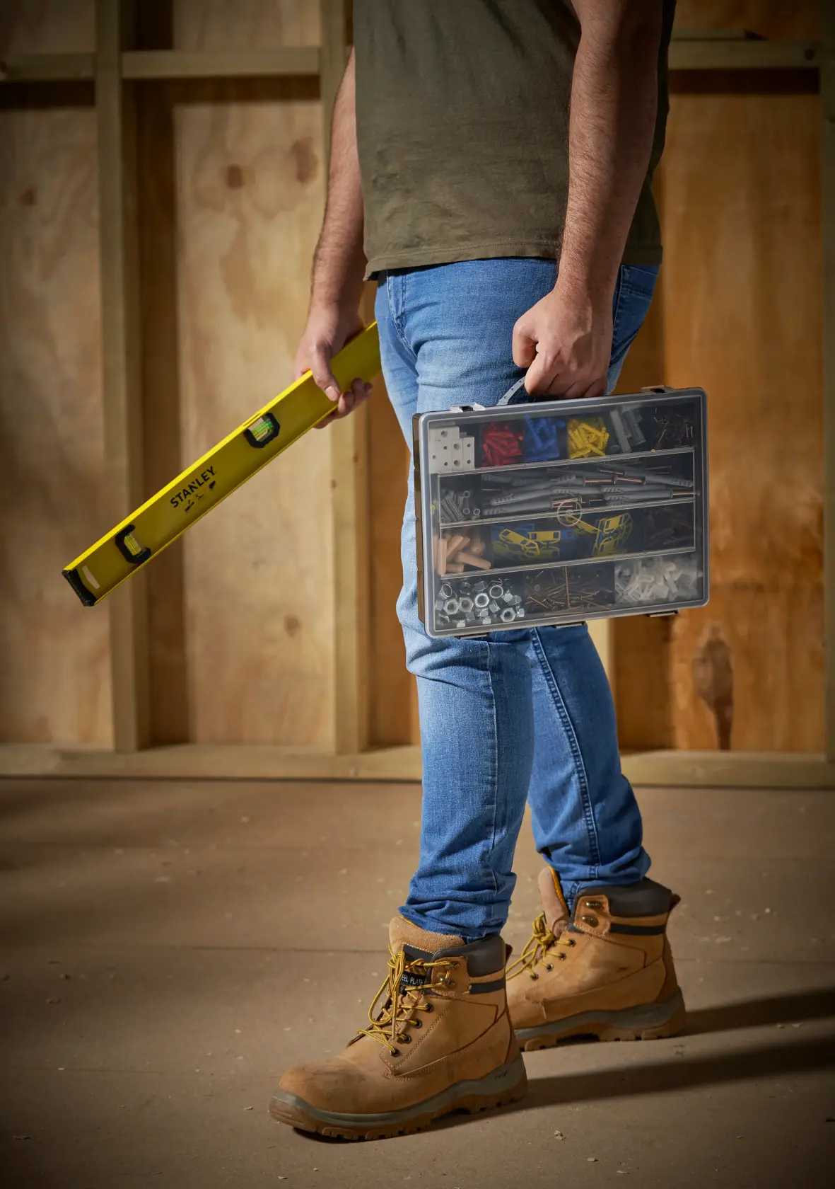 STANLEY® 14 Compartment Organiser Application Shot