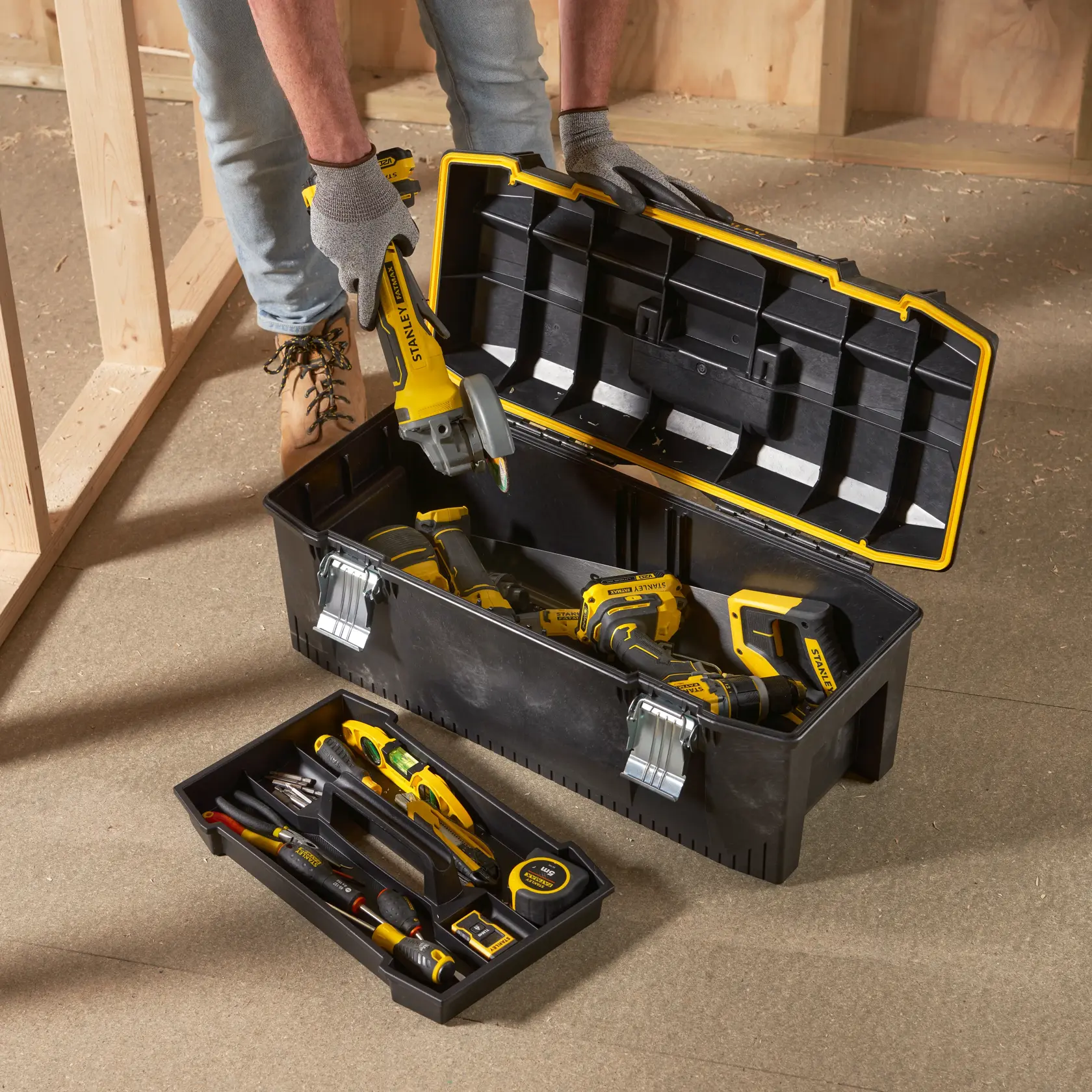 STANLEY FATMAX 28 in. Structural Foam Tool Box