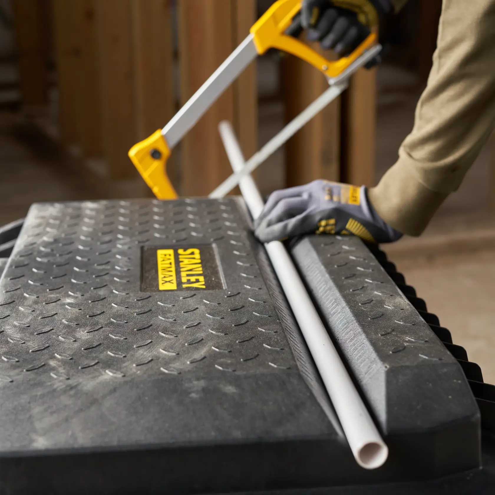 STANLEY® FATMAX® 113 Litre Large Mobile Job Chest with Integrated Lock