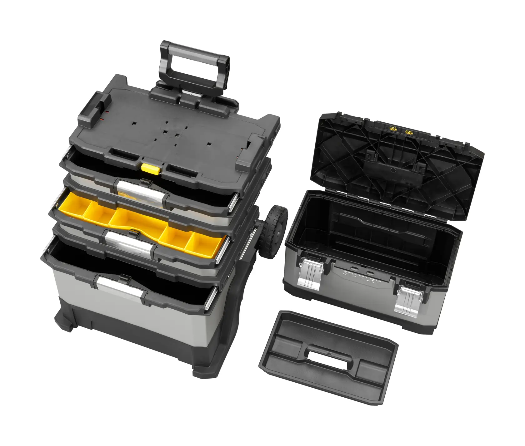 STANLEY® Servante D’atelier Bi-Matière