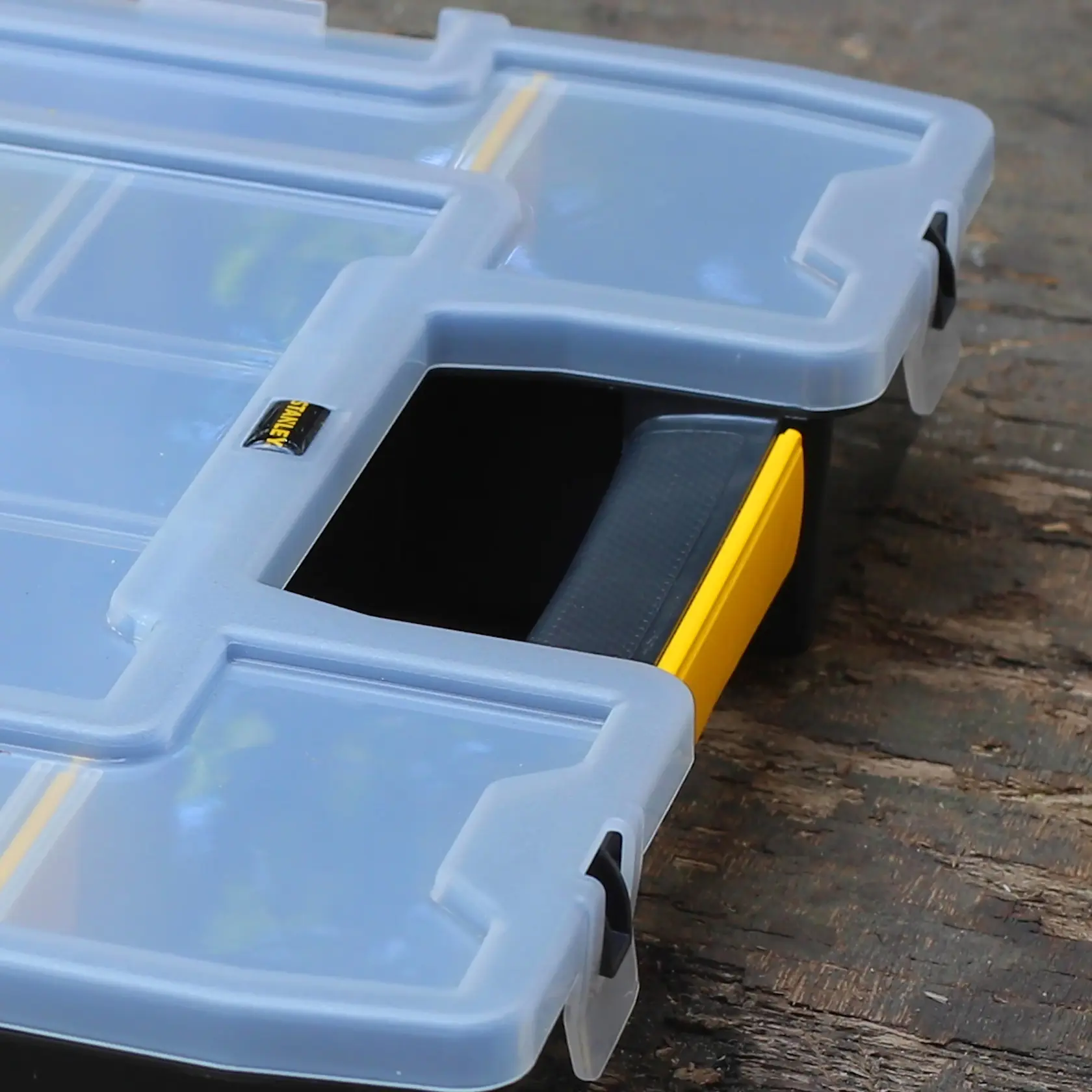 STANLEY® Organiseur À Intercalaires Mobiles Sortmaster Junior Noir/Jaune