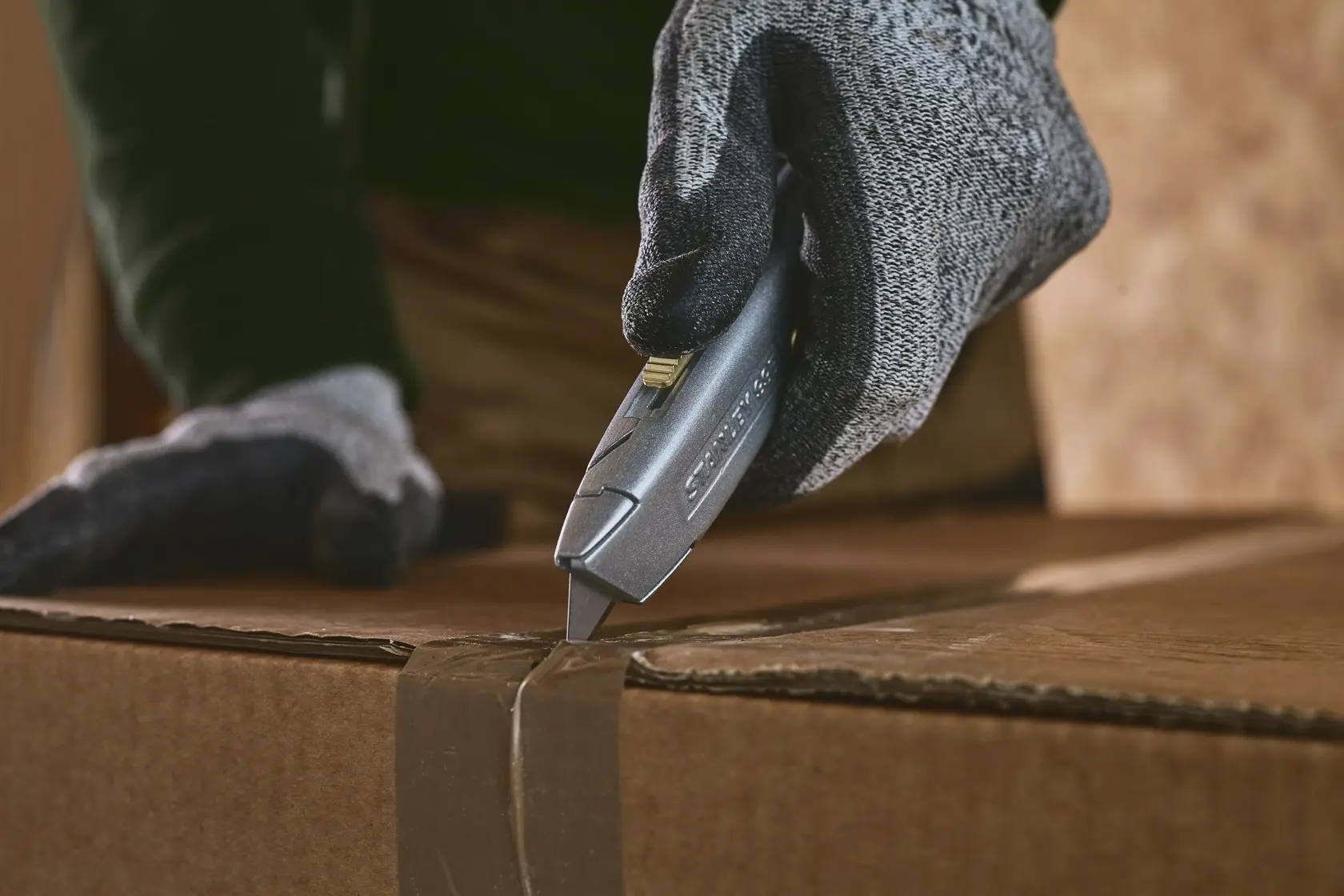 Stanley Retractable Blade Knife Side View
