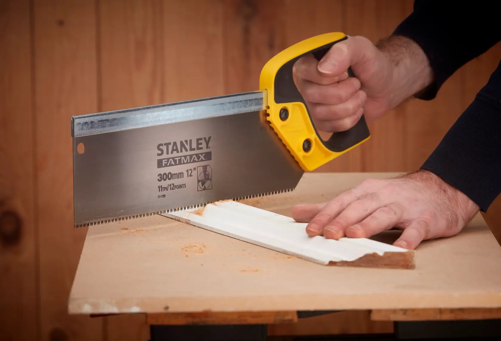 STANLEY® FATMAX® Scie À Dos 300 Mm, 11 Dents/Pouce