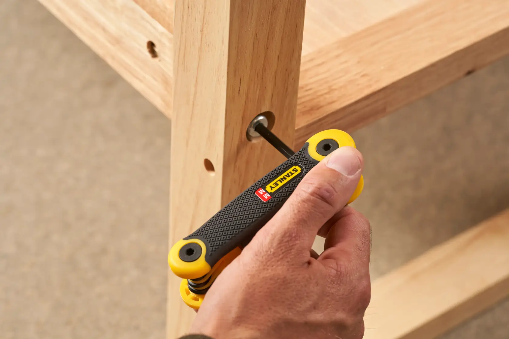 STANLEY® 8-Piece Metric Folding Hex Key Set