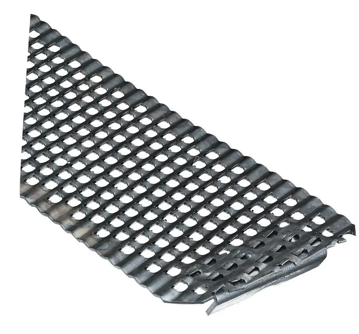 STANLEY 5-21-393 metal replacement blade for surform tool, angled view, on white background.