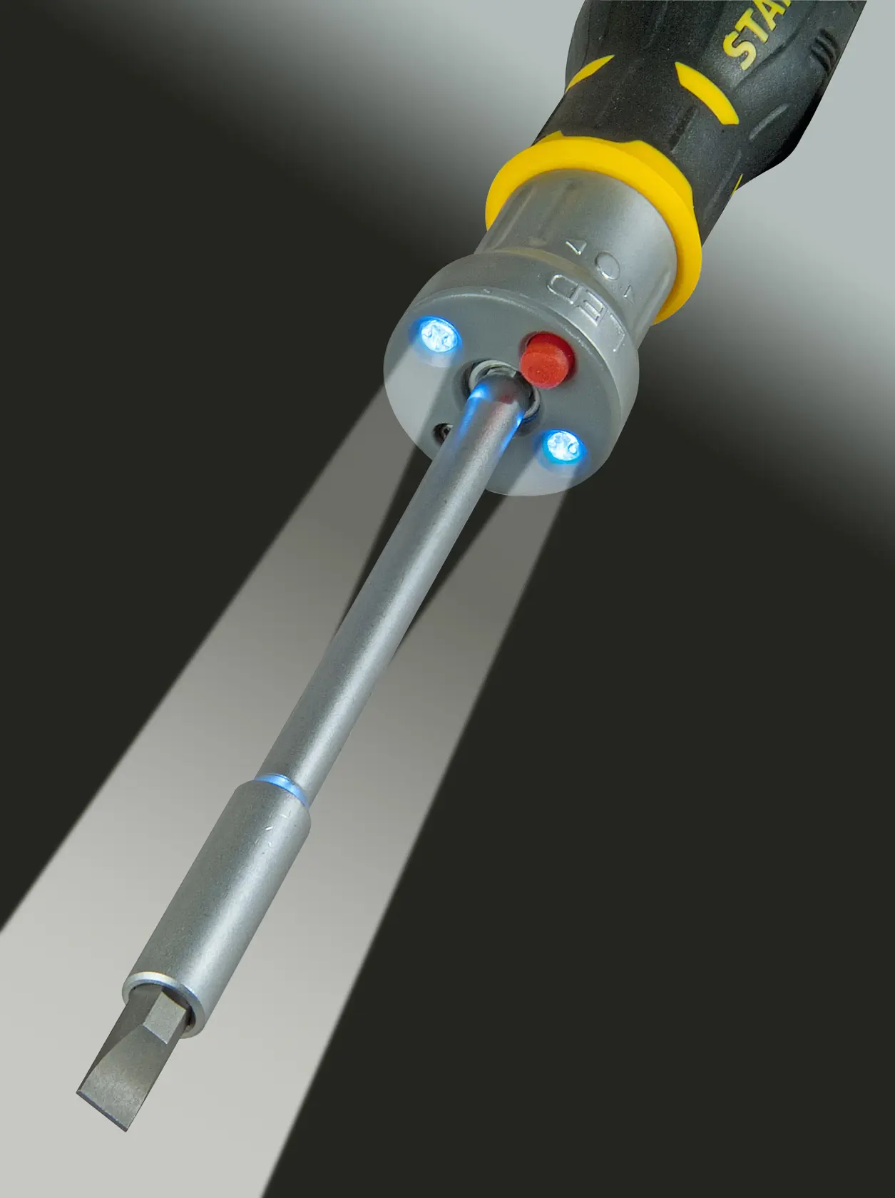 STANLEY® FATMAX® Tournevis À Cliquet Avec Led Et 12 Embouts