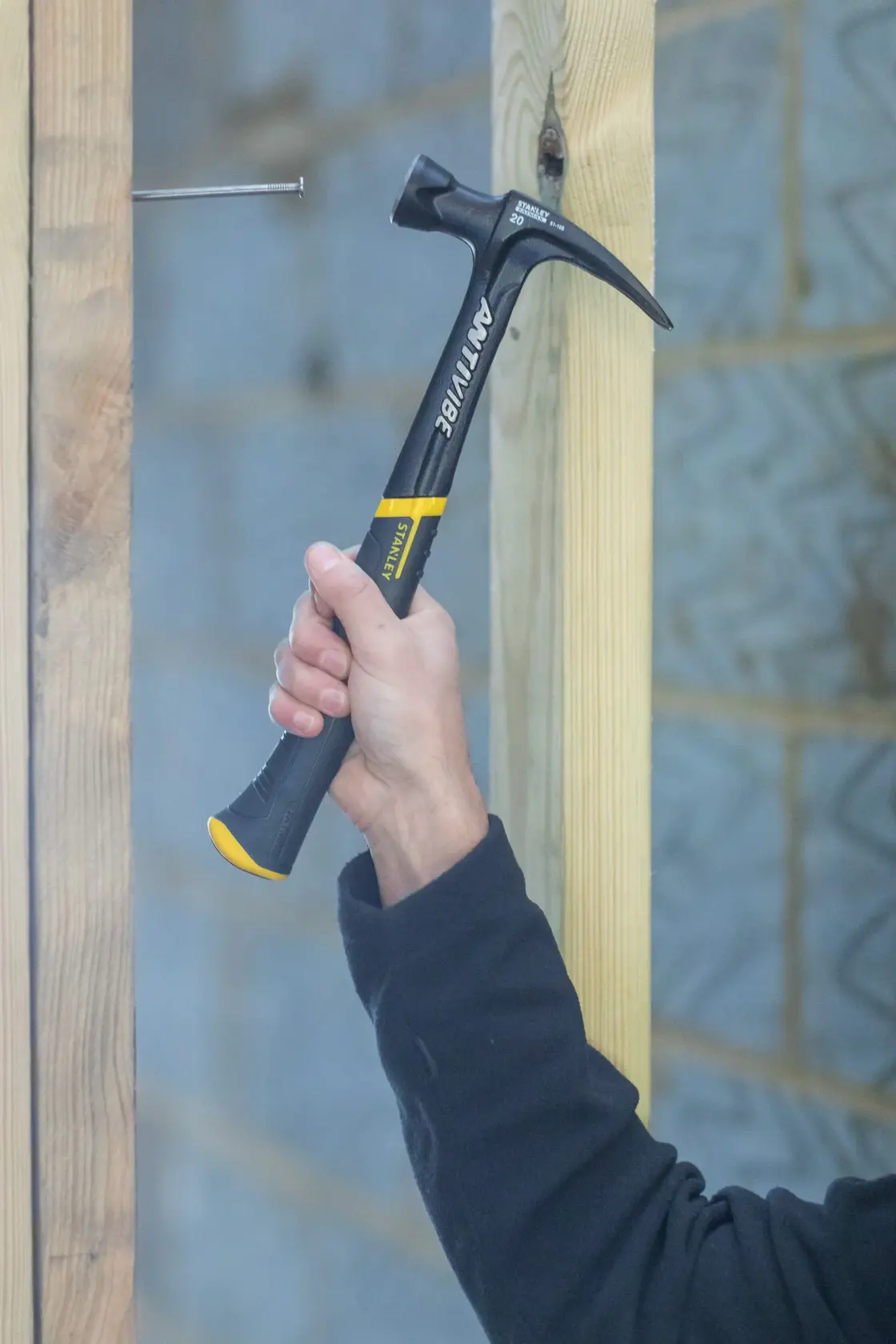 STANLEY® FATMAX® Marteau Arrache-Clou, Courbé, Antivibe,  , Monobloc Acier, 567 G