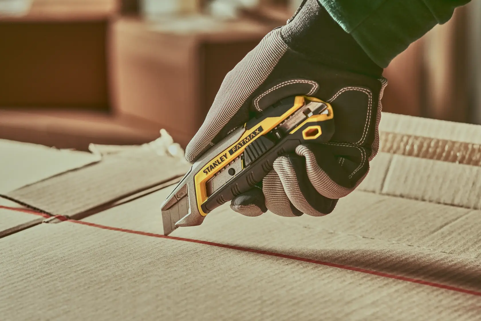 STANLEY® FATMAX® Cutter 18 Mm Quick Snap – Bouton Poussoir