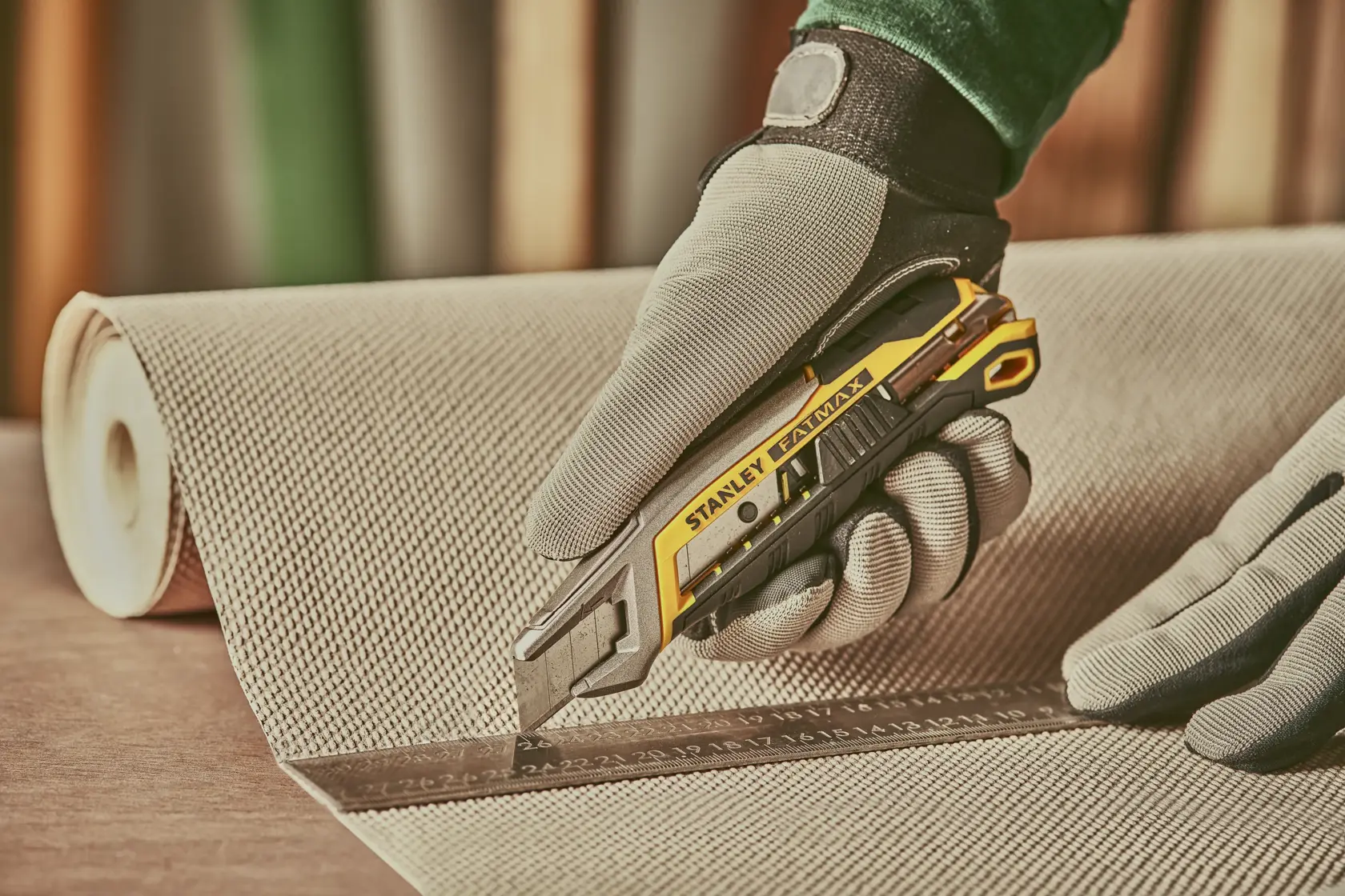 STANLEY® FATMAX® Cutter 18 Mm Quick Snap – Bouton Poussoir