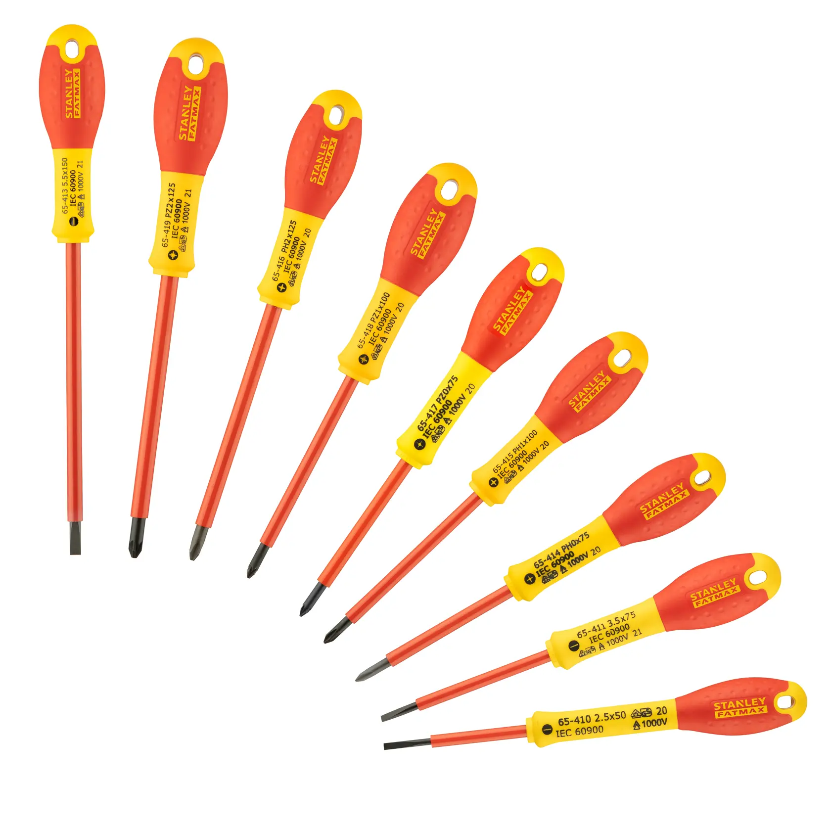 STANLEY® FATMAX® Jeu De Tournevis Isolés Vde 10 Pièces