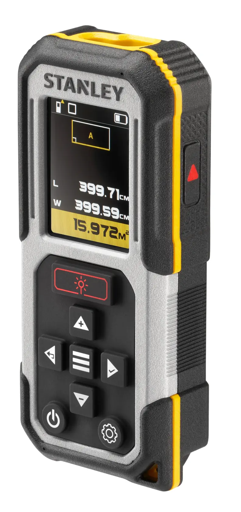 STANLEY FATMAX 60M Laser Distance Measurer. Product On White Photography