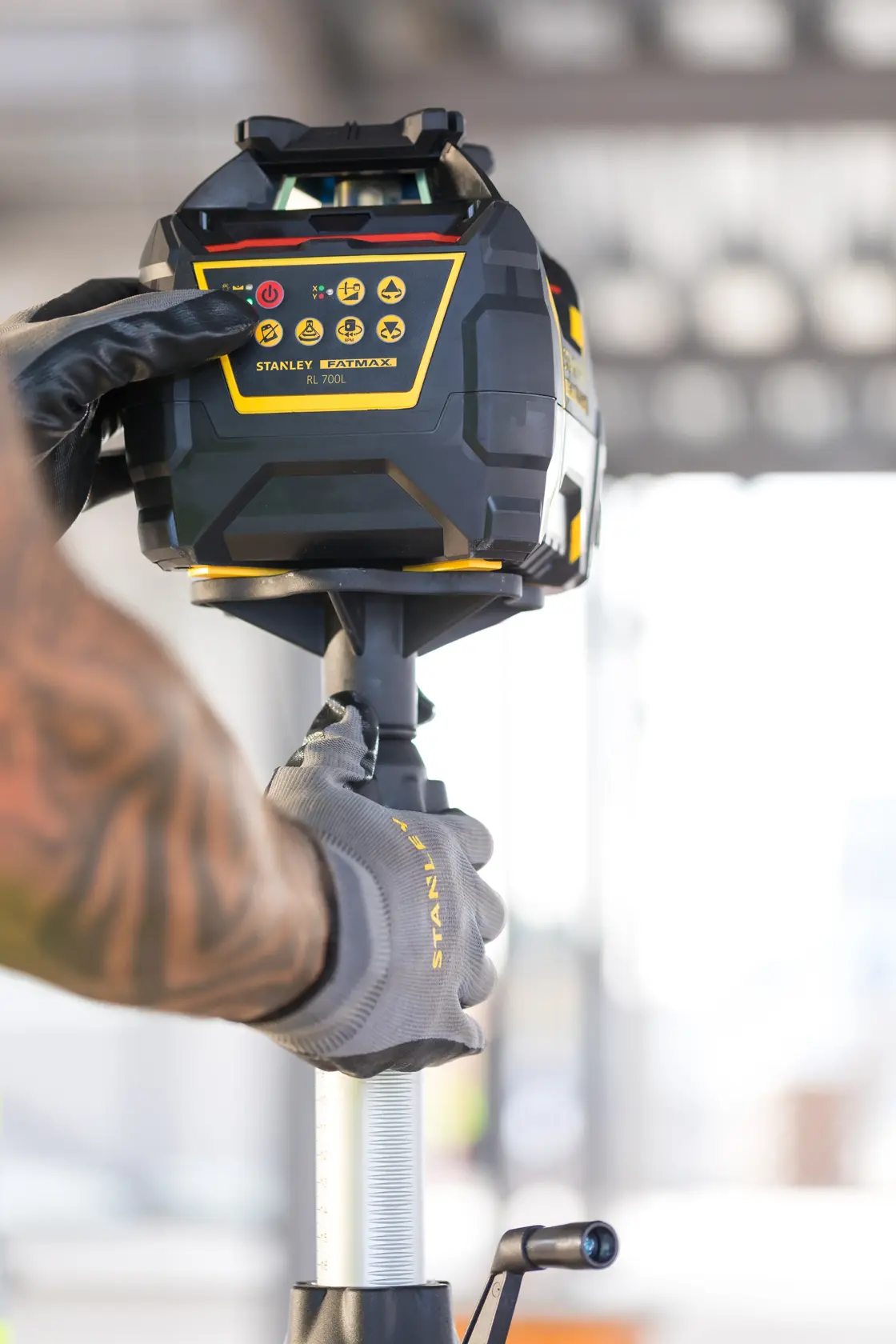 Niveau laser rotatif RL700L STANLEY® FATMAX® faisceau rouge