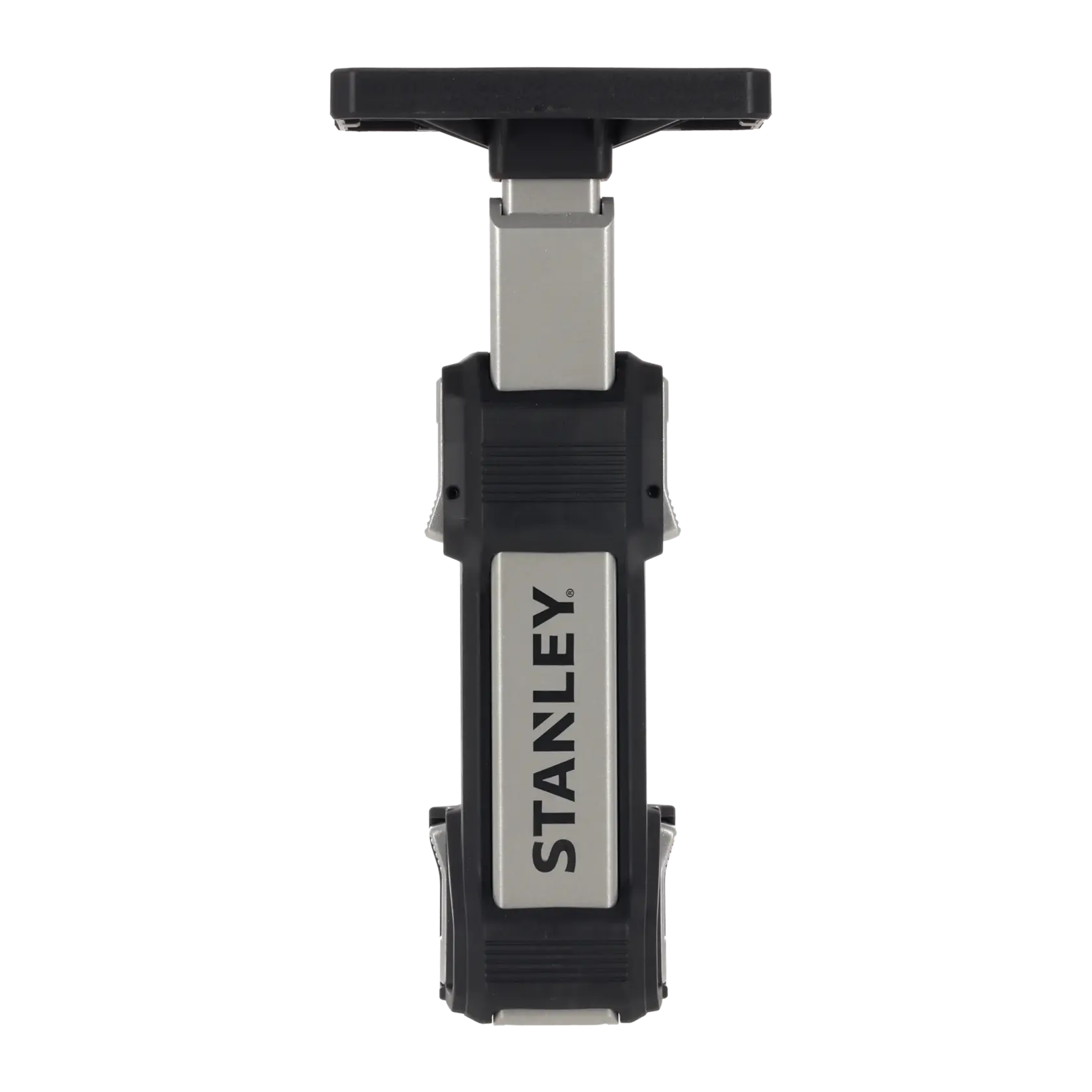 STANLEY FMHT83554 adjustable support rod, black and silver, product front view on white background.