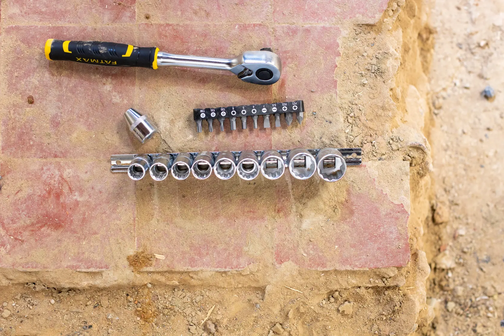 STANLEY® FATMAX® Jeu De Cliquet 120 Dents Et Embouts 22 Pièces 1/4''