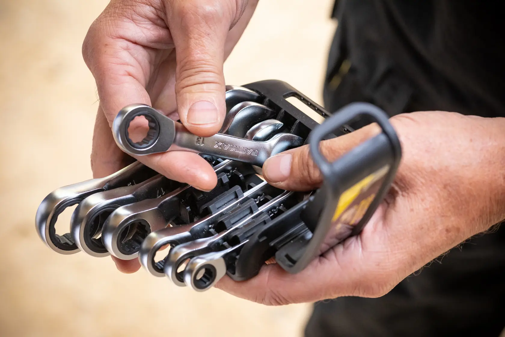 Jeu de clés à cliquet réversibles courtes STANLEY® FATMAX®, 7 pièces