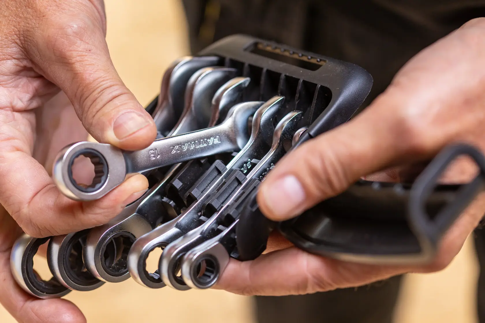 Jeu de clés à cliquet réversibles courtes STANLEY® FATMAX®, 7 pièces