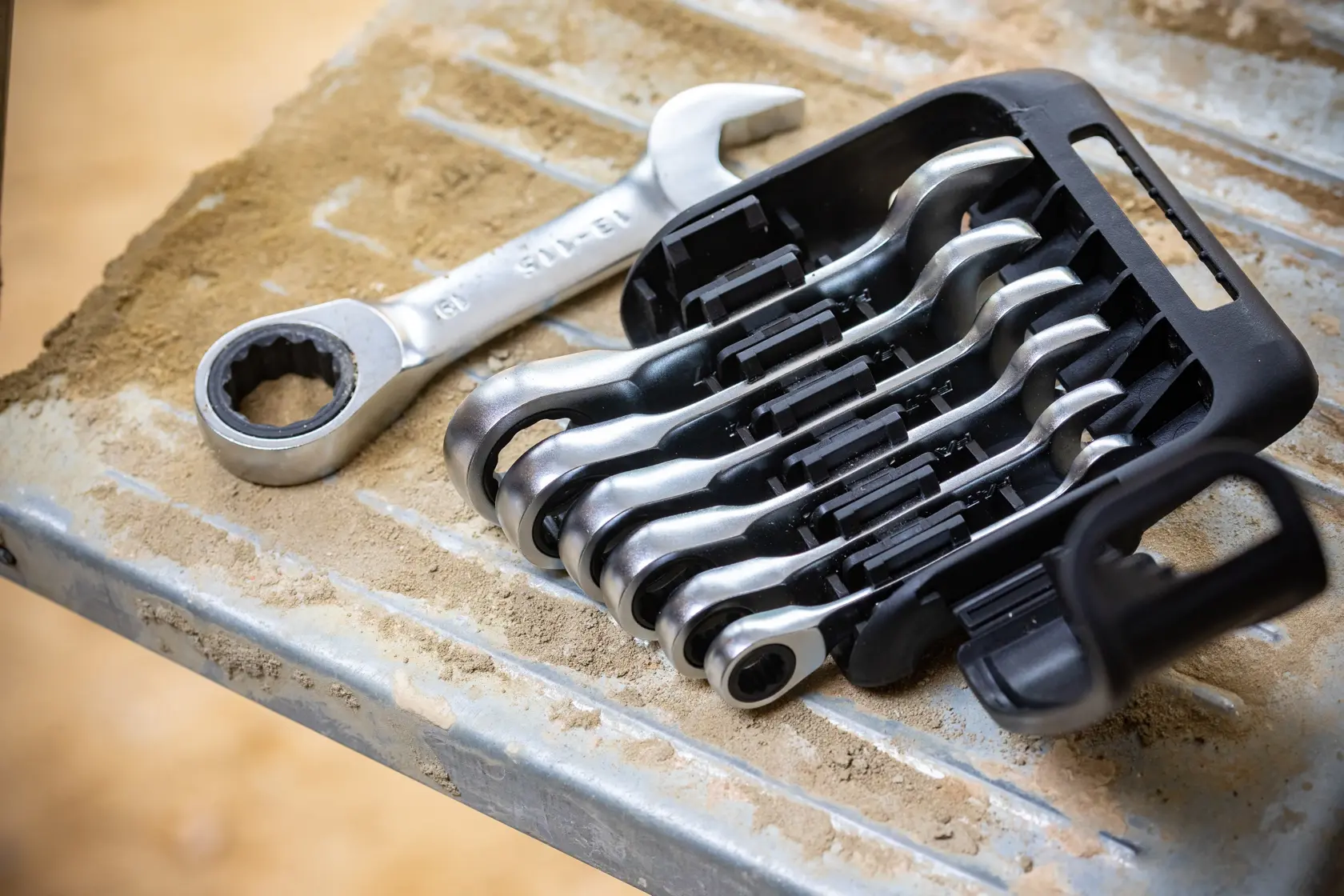 Jeu de clés à cliquet réversibles courtes STANLEY® FATMAX®, 7 pièces