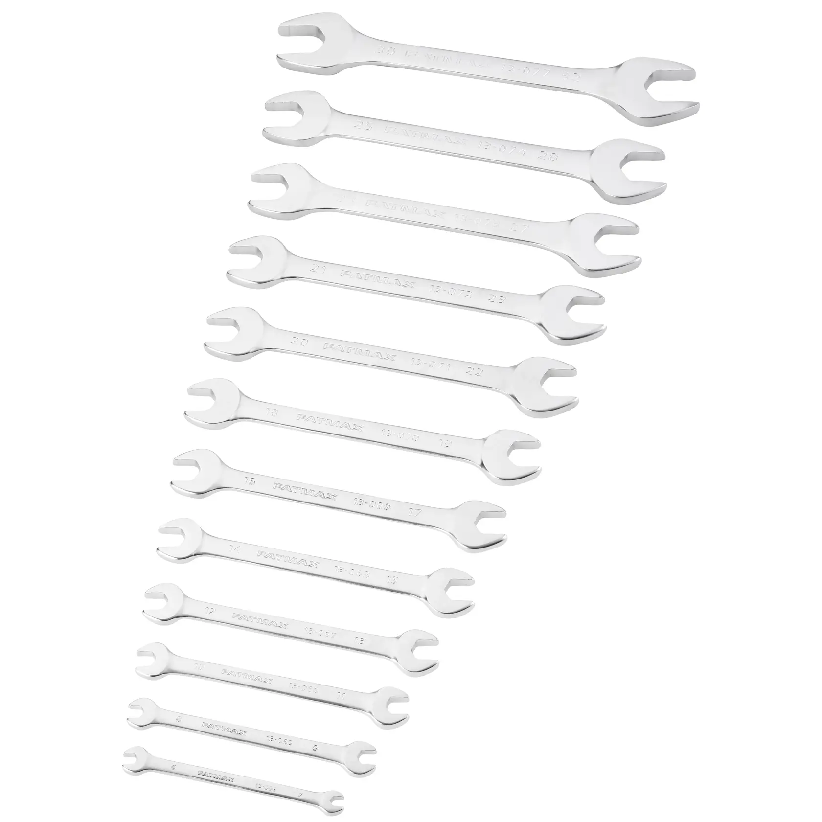 Jeu de clés à fourche STANLEY® FATMAX®, 12 pièces