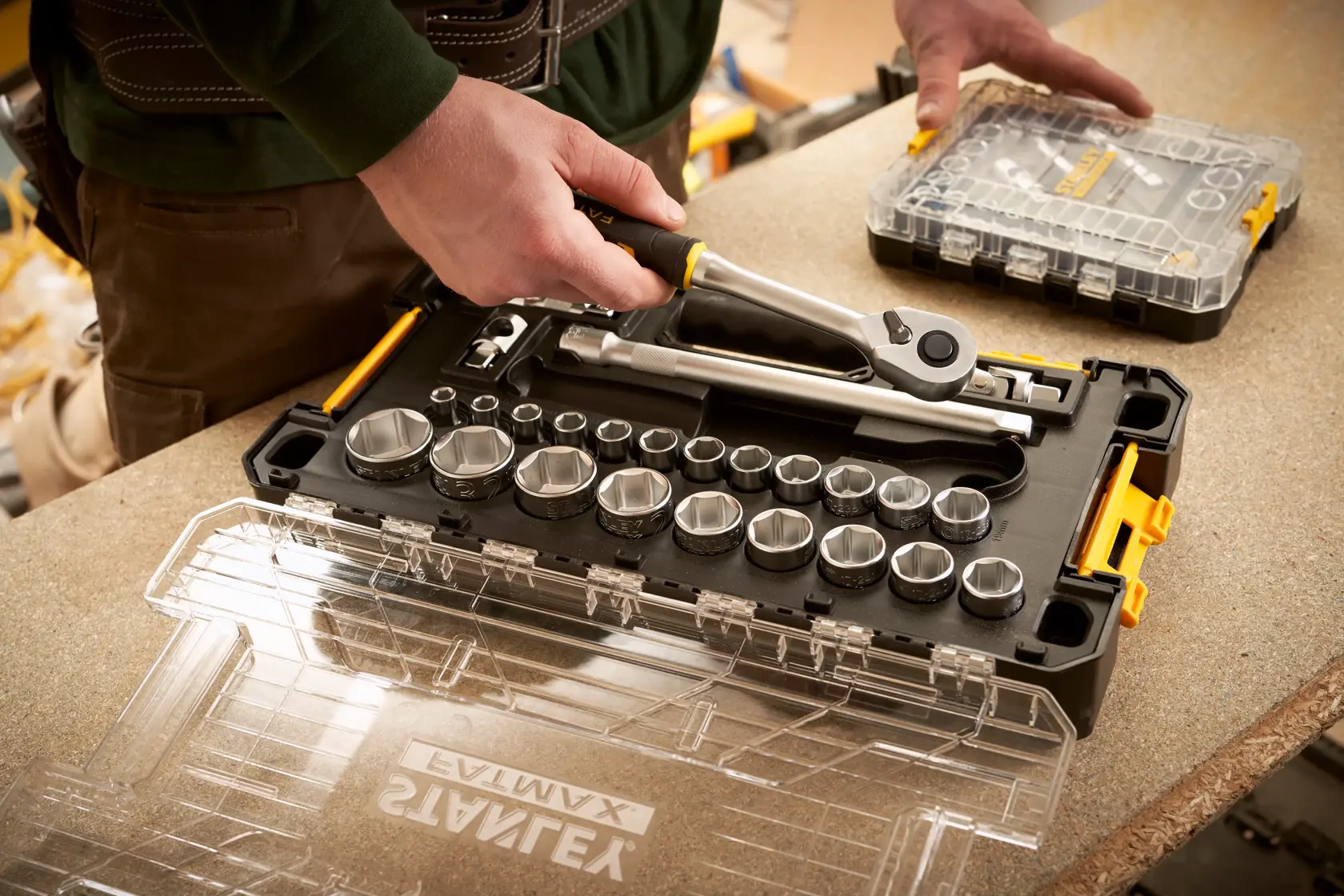 Jeu de douilles L PRO-STACK, 26 pièces 1/2'' STANLEY® FATMAX®