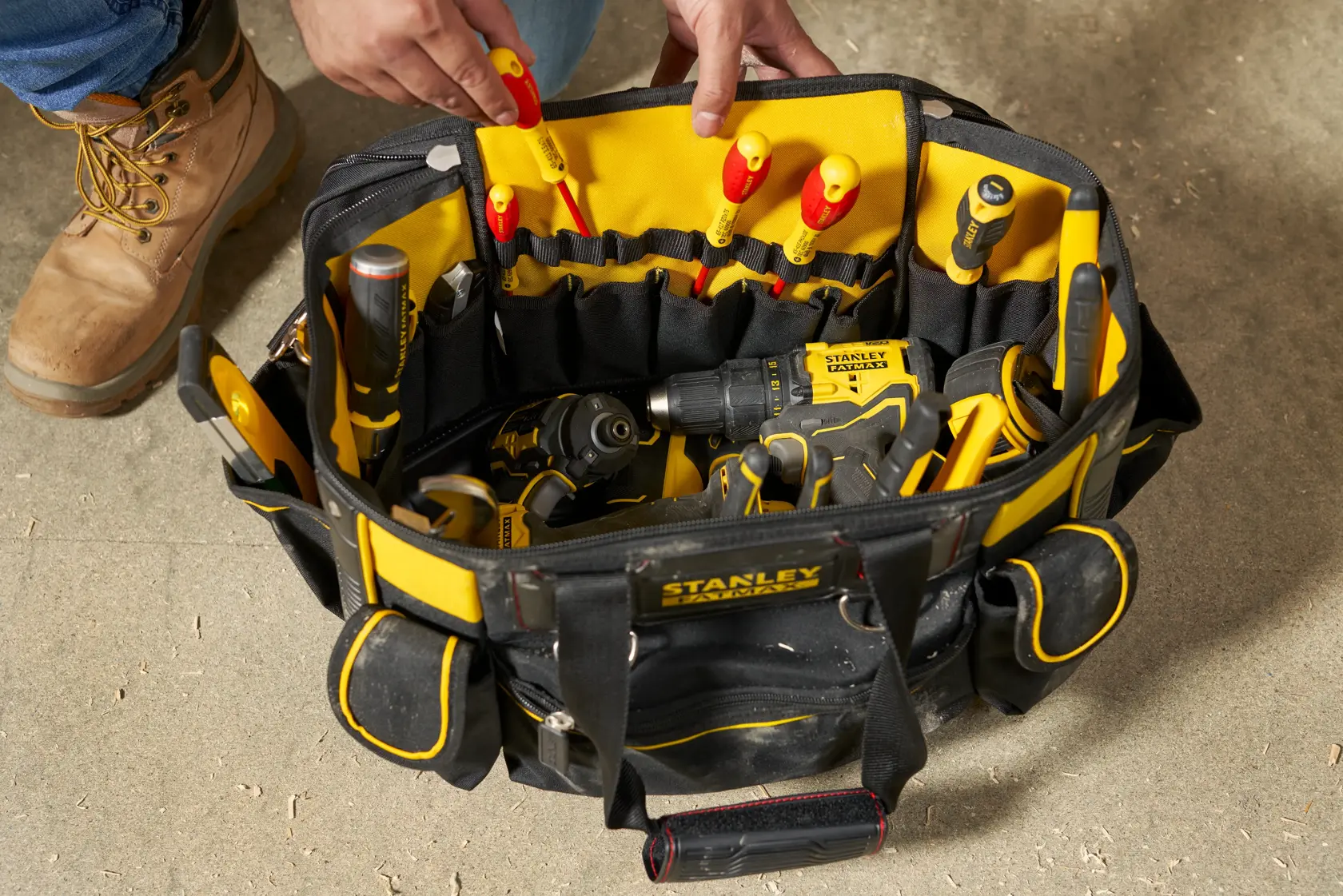 STANLEY® FATMAX® Sac À Outils Rigide Rond 45 Cm