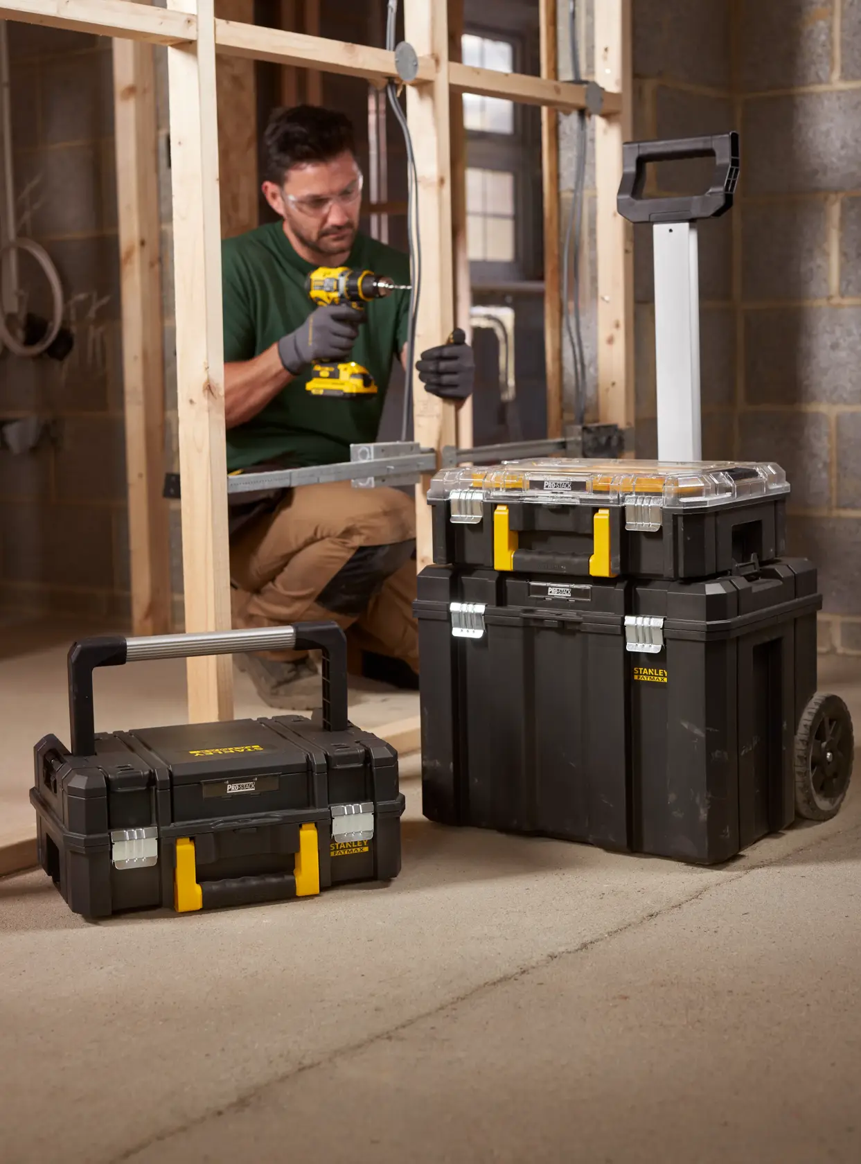 STANLEY FATMAX PRO-STACK 3 Module Mobile Storage Tower