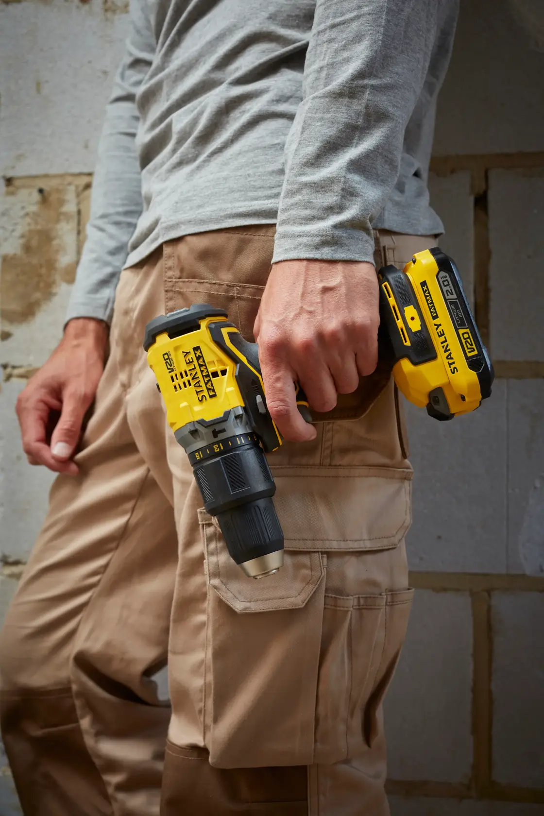 STANLEY® FATMAX® Perceuse-Visseuse À Percussion Brushless 60nm - 18v