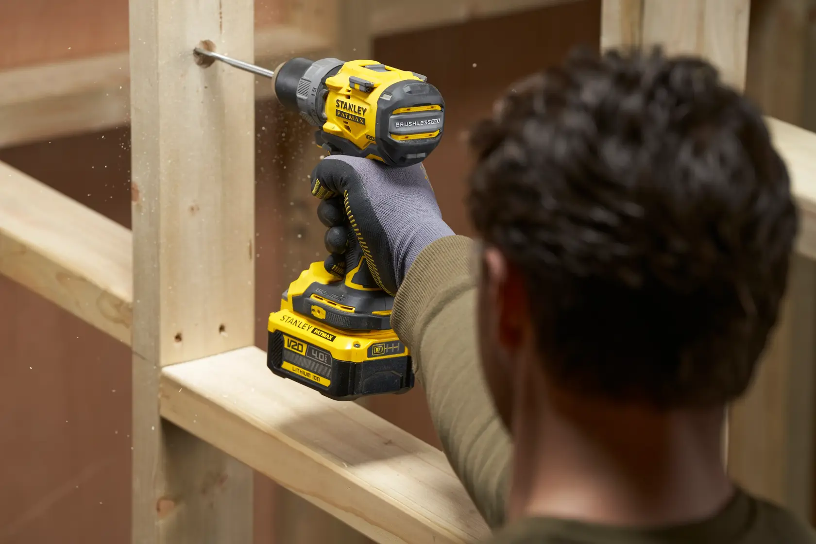 18V STANLEY® FATMAX® V20 Cordless Brushless Drill Driver 