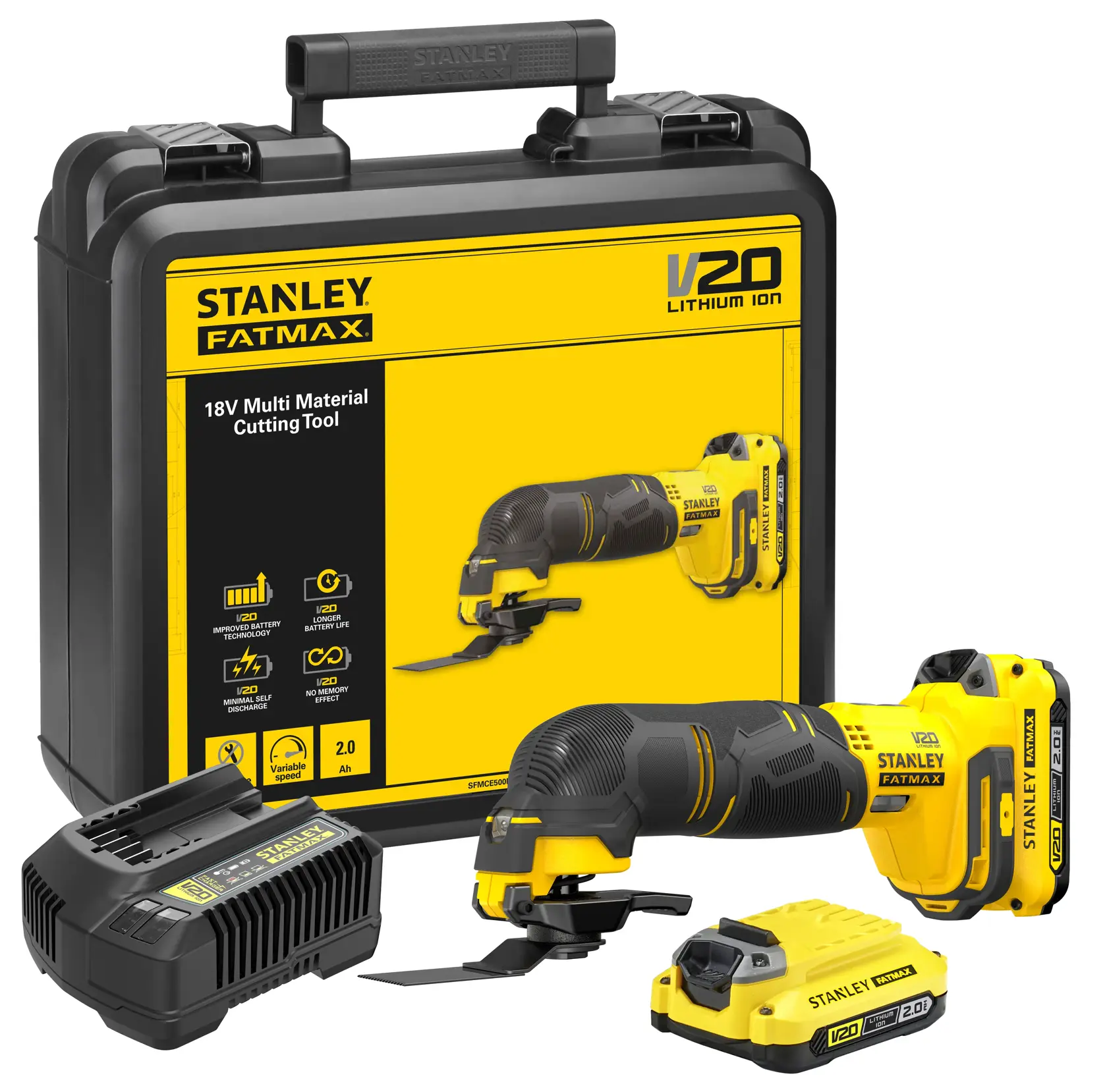 STANLEY® FATMAX® V20 Outil Oscillatoire 18V