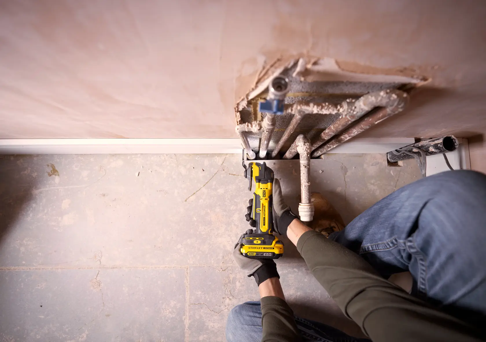 18V STANLEY® FATMAX® V20 Brushless Oscillating Multi-Tool