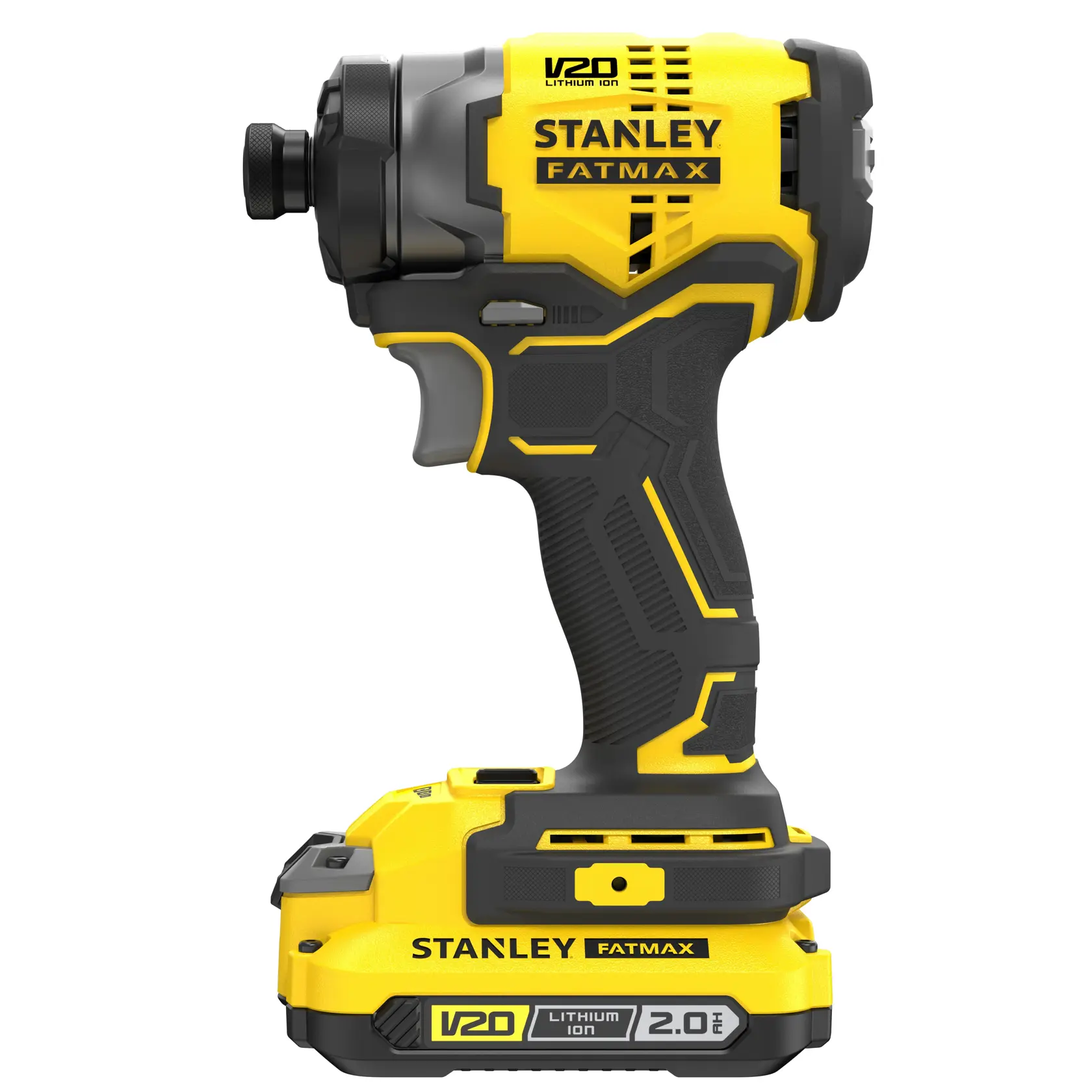 STANLEY® FATMAX® V20 Visseuse Impacts 190nm Brushless - Lithium 18v - 2 Batteries 2ah - 3 Vitesses
