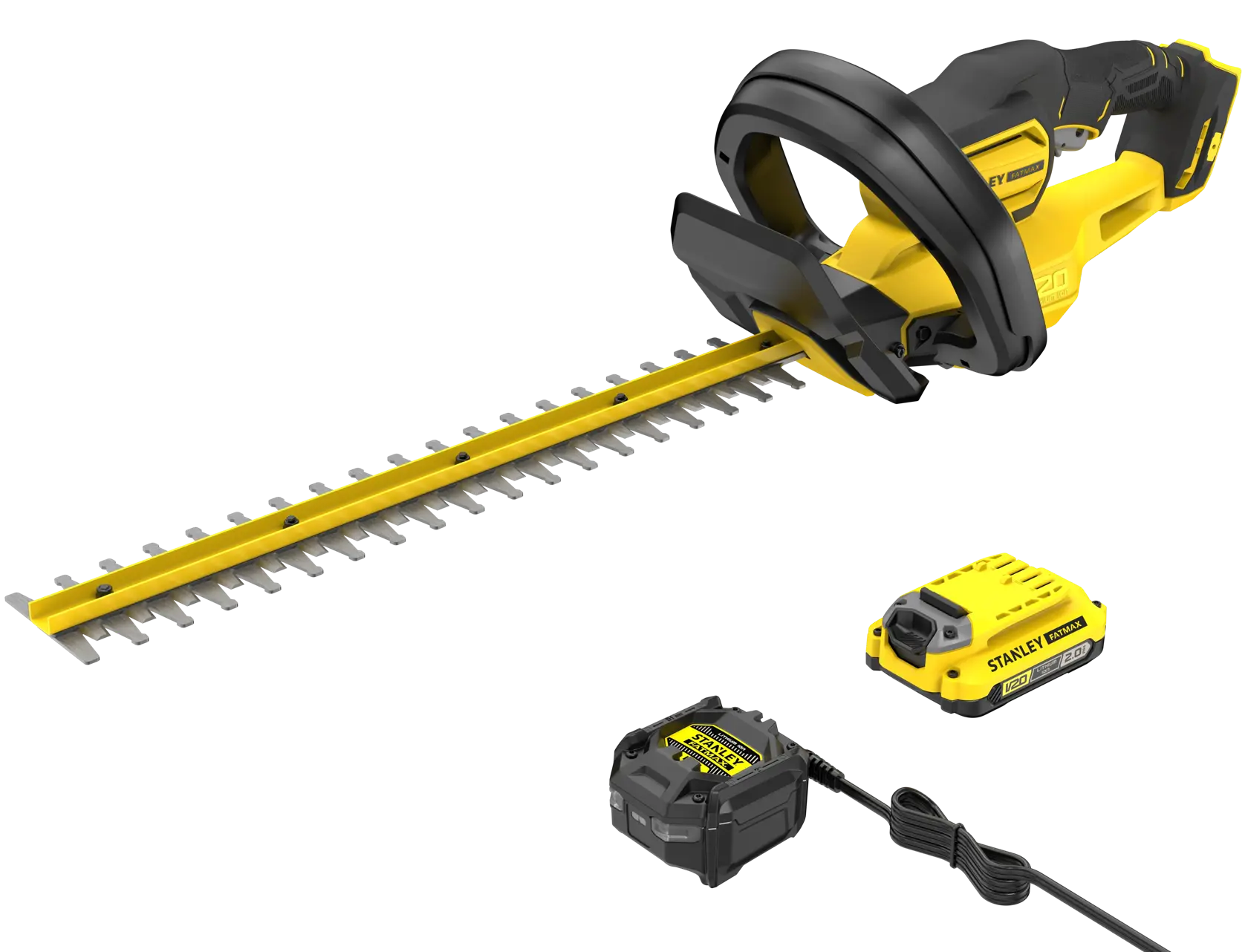 18V STANLEY FATMAX V20 50cm Hedge Trimmer – 2.0Ah Kit
