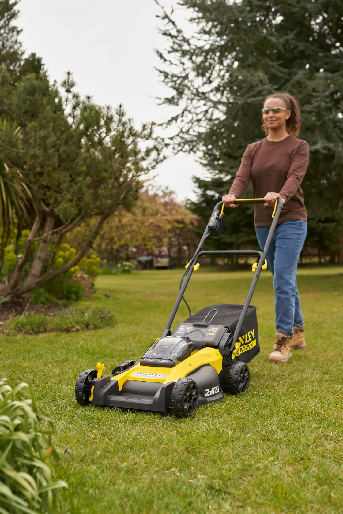 STANLEY® FATMAX®Fatmax® Tondeuse 51 Cm 2 X 18v V20 (2 Batteries 4ah)