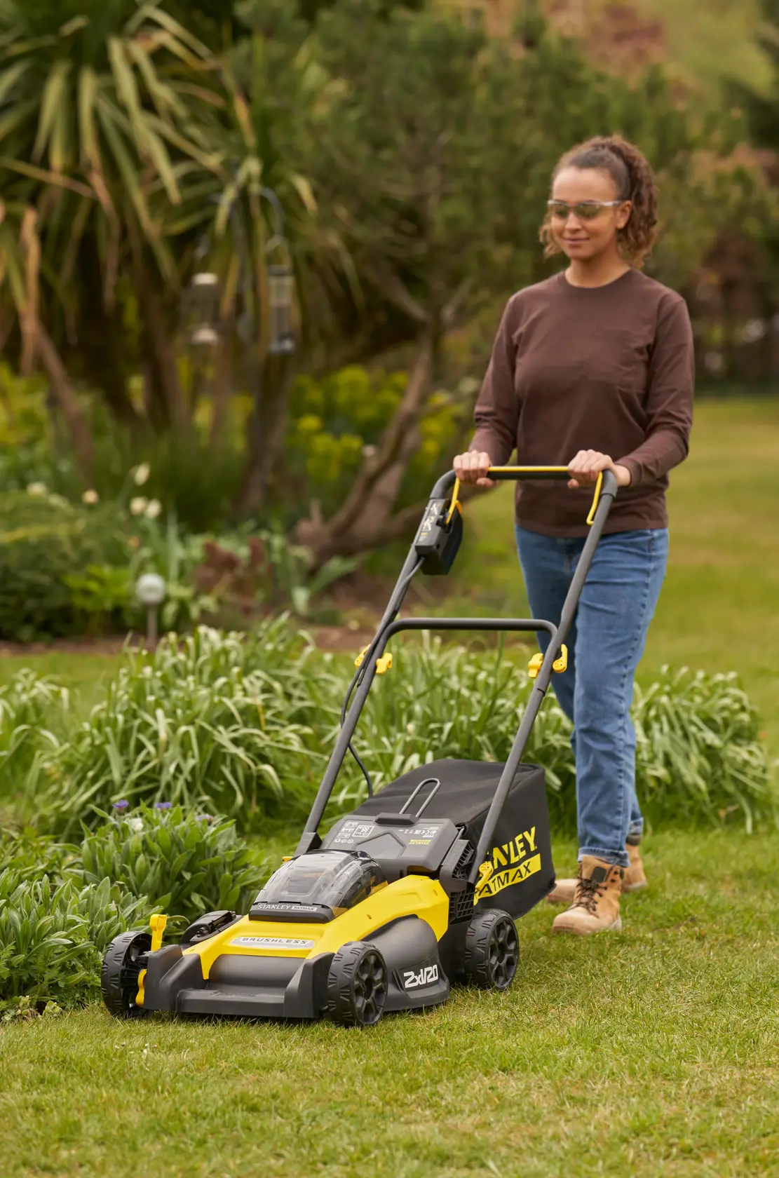 STANLEY® FATMAX®Fatmax® Tondeuse 51 Cm 2 X 18v  V20 (2 Batteries 4ah)