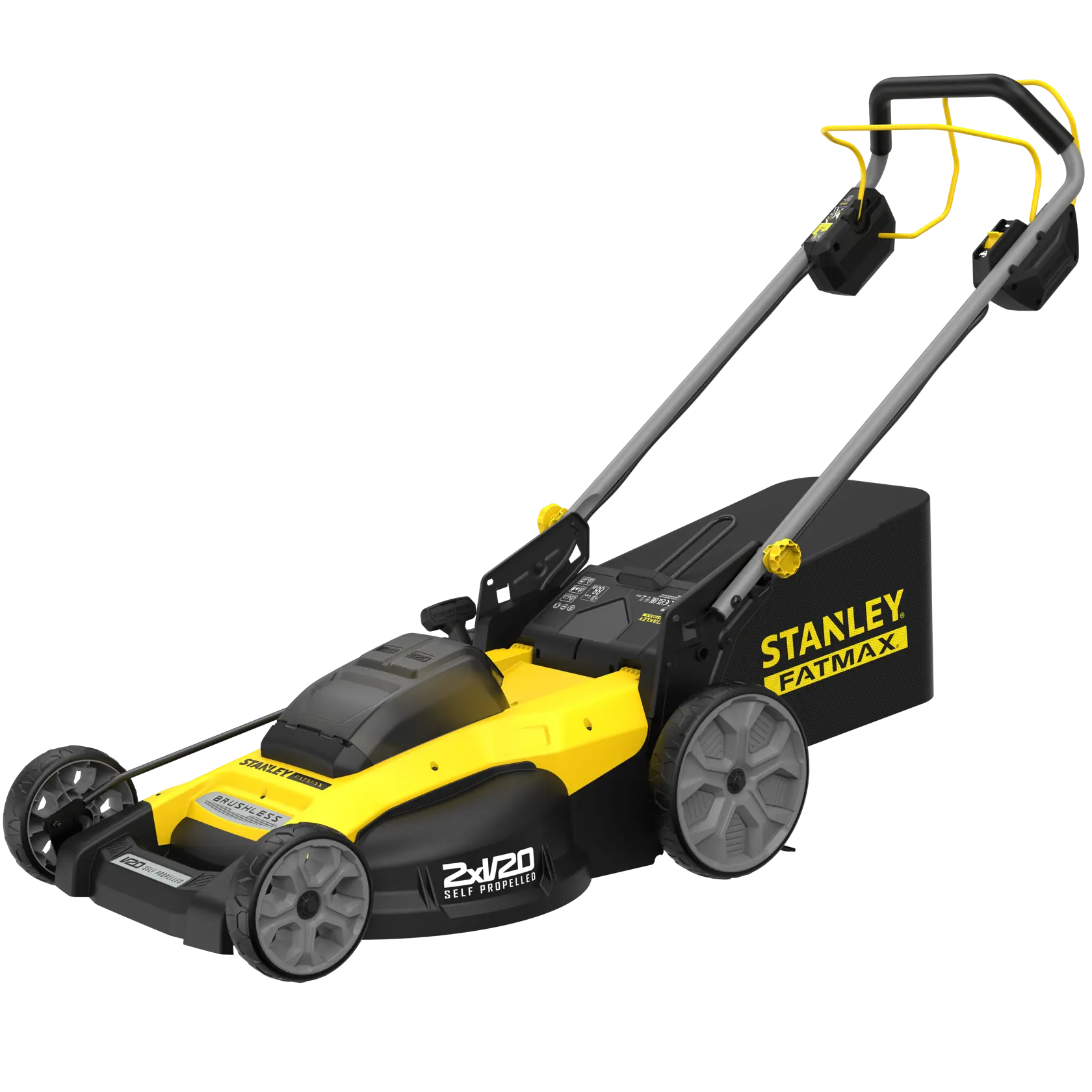 Tondeuse autopropulsée 51 cm 2 x 18V STANLEY® FATMAX® V20 (Sans batterie ni Chargeur)